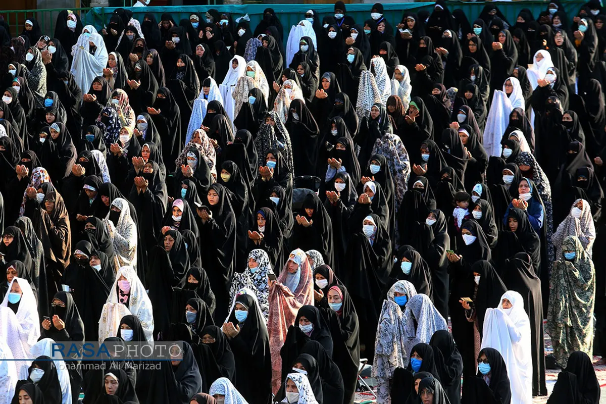 اقامه نماز عید سعید قربان در قم به امامت آیت الله سعیدی
