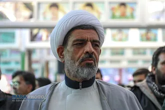 مراسم میهمانی لاله&zwnj;ها در گلزار شهدای علی بن جعفر (ع) قم