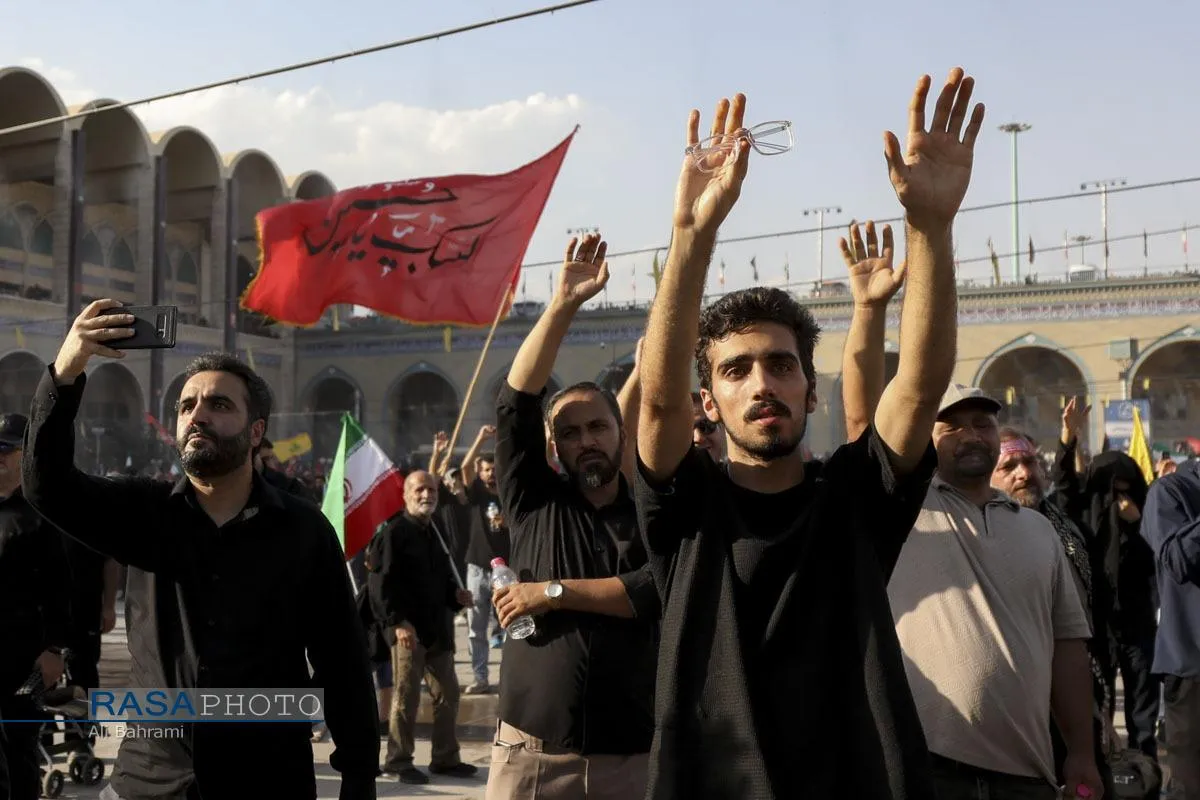 مراسم وداع با رهبر شهید انقلاب - ۲