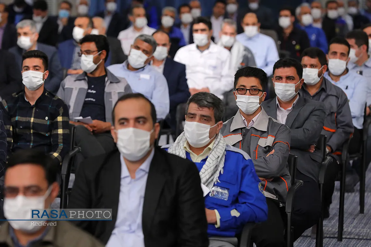دیدار جمعی از کارگران سراسر کشور با مقام معظم رهبری