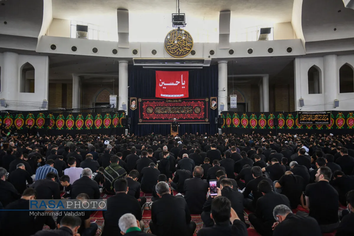 عزاداری روز هفتم محرم ۱۴۴۴ در هیئت کف العباس (ع) قم