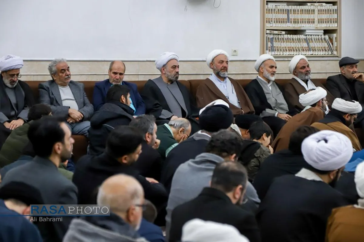 مراسم ختم مرحوم حجت الاسلام سقای بی&zwnj;ریا در قم