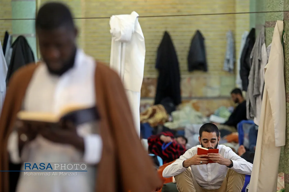 اعمال ام داود در مراسم معنوی اعتکاف | قم مسجد امام حسن عسکری