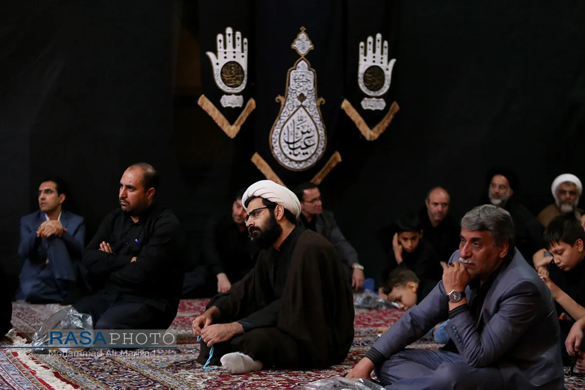 عزاداری هیئت هنر و رسانه استان قم