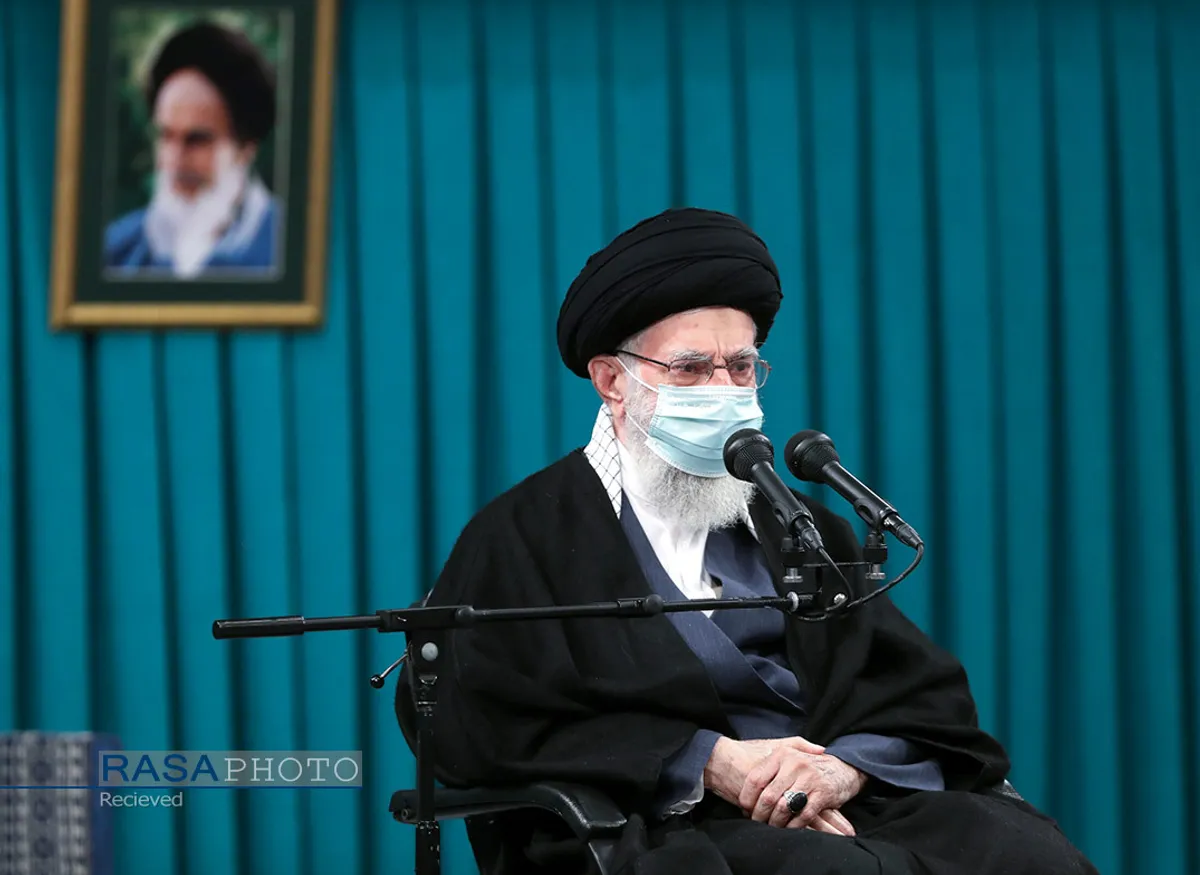 دیدار مداحان اهل&zwnj;بیت (علیهم&zwnj;السلام) با مقام معظم رهبری