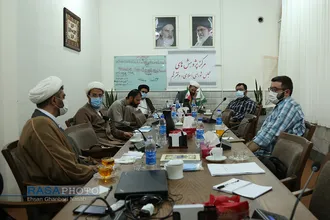 نشست مدیرعامل و مسئولان رسا با دبیران مرکز پژوهش&zwnj;های مجلس - قم
