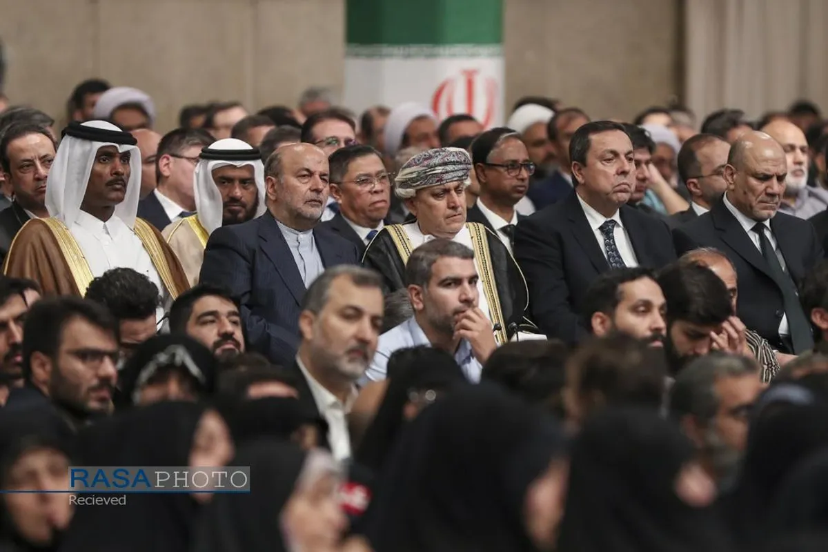 مراسم بزرگداشت شهید رئیسی و شهدای خدمت با حضور رهبر انقلاب