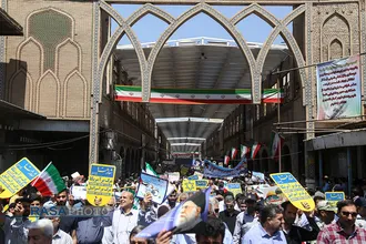 به سوی قدس | راهپیمایی روز جهانی قدس در اهواز