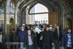 مراسم تشییع و خاکسپاری ابوالشهید حاج&zwnj;آقا عبدالله طائب