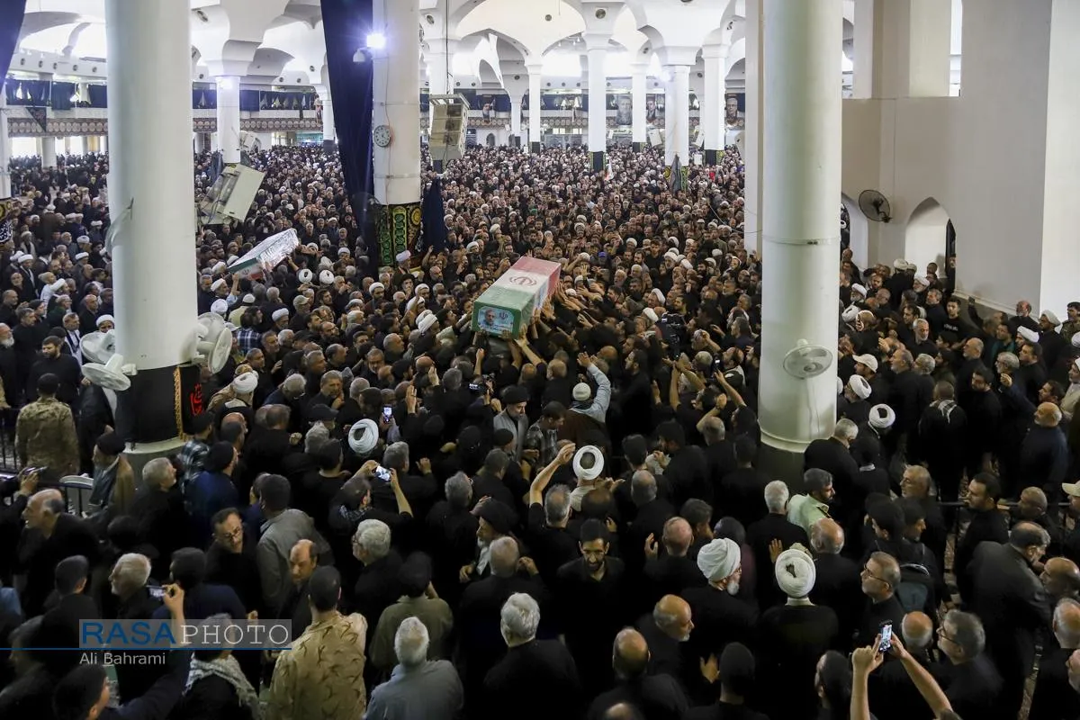 تشییع باشکوه پیکر سرلشکر شهید محمدسعید ایزدی (حاج رمضان) در قم
