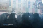 تشییع پیکر مطهر ۷ شهید گمنام دفاع مقدس در قم