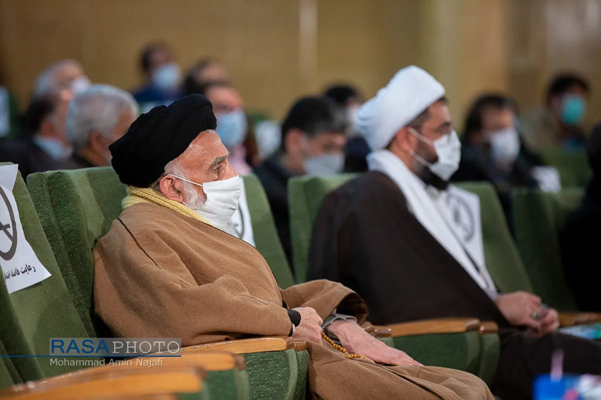 مراسم بزرگداشت مرحوم آیت الله سید رضا فاضلیان&lrm; در همدان