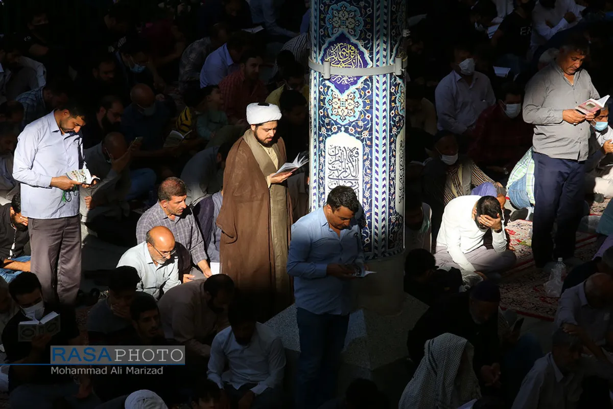 مراسم پرفیض دعای عرفه در حرم کریمه اهلبیت (ع)