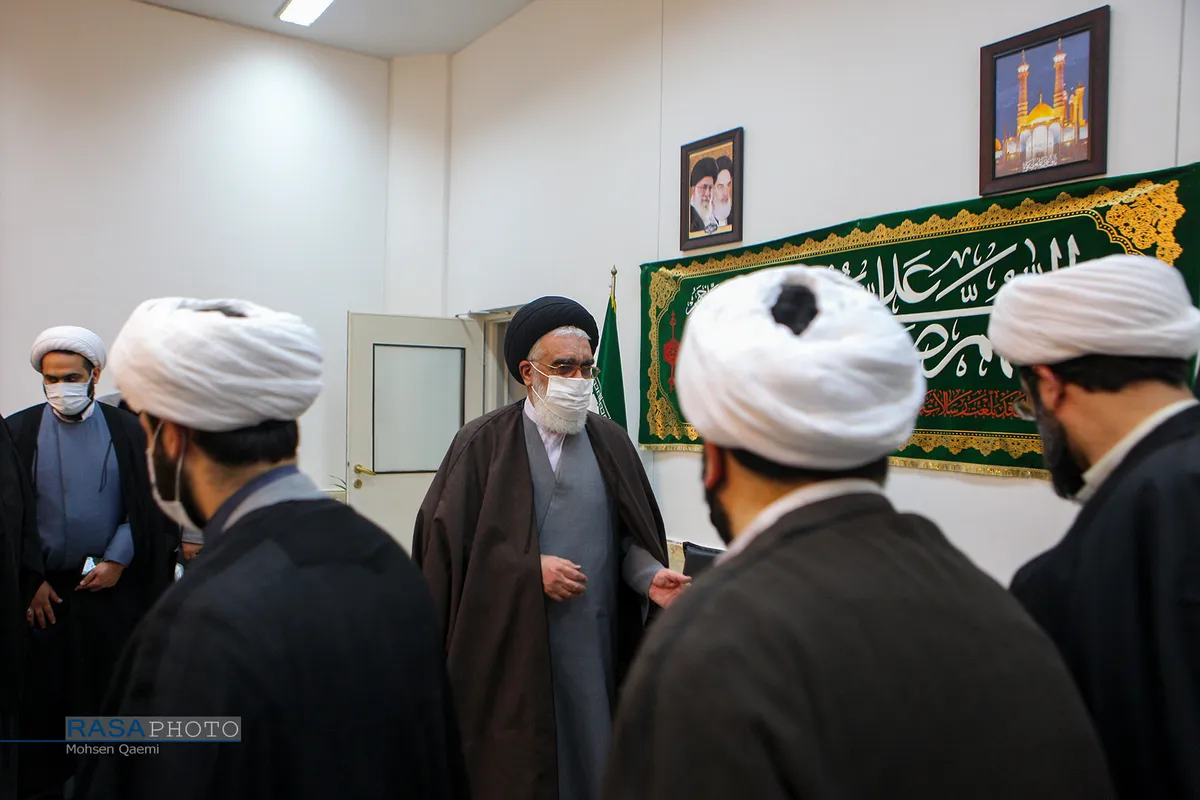 دیدار مدیرعامل خبرگزاری رسا با آیت الله سعیدی