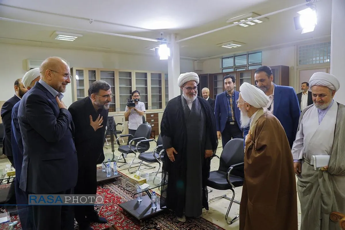 دیدار دکتر قالیباف با حضرت آیت الله جوادی آملی