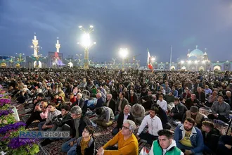 مراسم تحویل سال ۱۴۰۳ در حرم مطهر رضوی