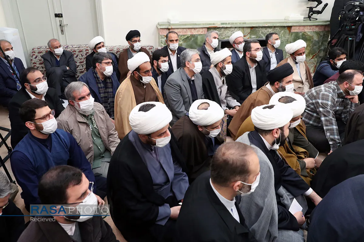 دیدار جمعی از مسئولین سازمان تبلیغات اسلامی با رهبر معظم انقلاب