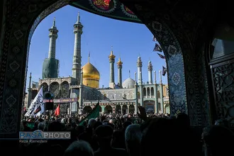 عزاداری روز شهادت حضرت زهرا (سلام&zwnj;الله&zwnj;علیها) در قم