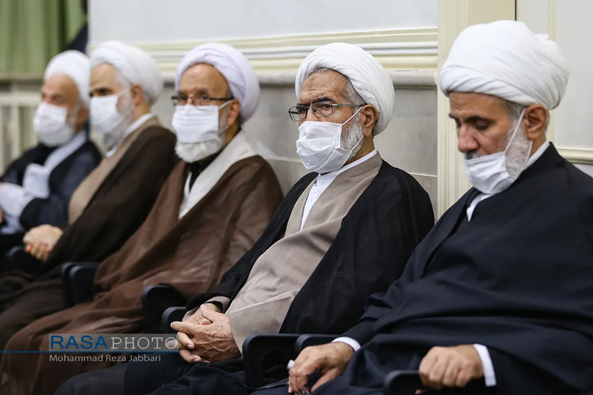 قم | عزاداری روز شهادت حضرت امام جعفر صادق (ع) در دفتر رهبر انقلاب