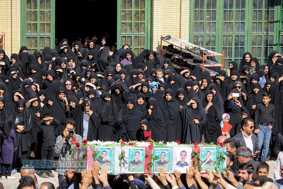 تشییع پیکر مطهر سردار شهید ابراهیم غلامی در بیرجند