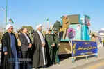 تجدید میثاق گروه&zwnj;های جهادی مبارزه با کرونا در اصفهان با شهداء