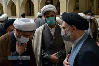 تجمع طلاب خراسان رضوی در اعتراض به جنایات تروریستی افغانستان