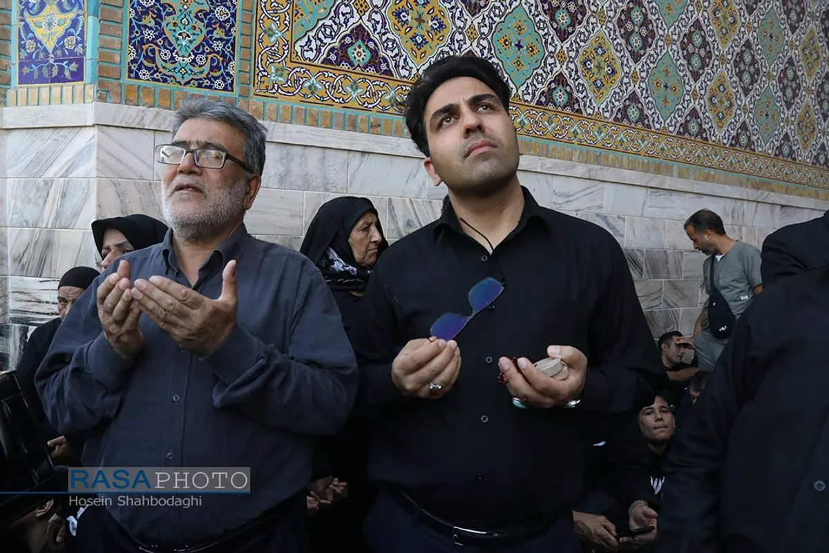 حرم حضرت امام علی بن موسی الرضا (علیه&zwnj;السلام) در روز شهادت