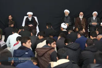 عزاداری روز شهادت حضرت امام حسن عسکری (علیه السلام) با حضور مراجع تقلید در قم
