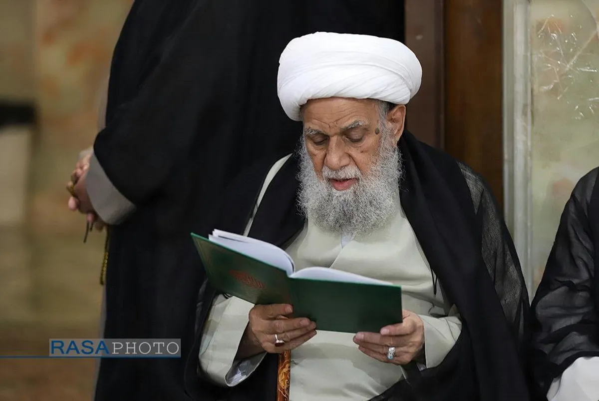 مراسم ختم آیت الله علی نکونام گلپایگانی