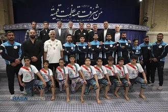 دیدار قهرمانان و مدال&zwnj;آوران ورزشی و المپیادهای علمی جهانی با رهبر انقلاب