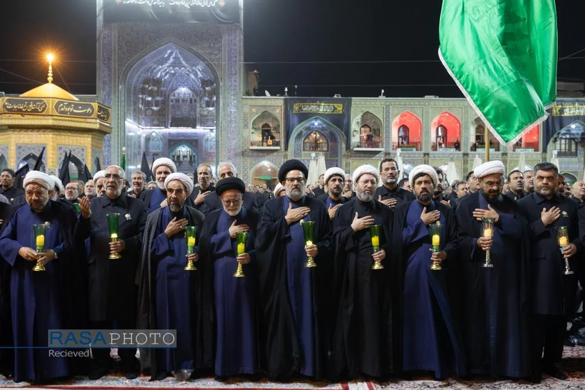 آیین شام غریبان حضرت امام علی بن موسی الرضا (علیه&zwnj;السلام)