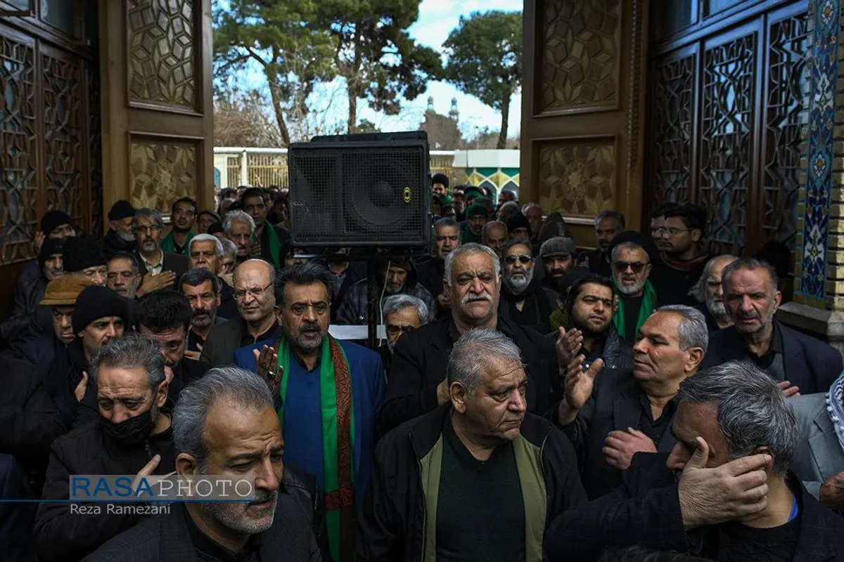 عزاداری روز شهادت حضرت امام موسی کاظم (علیه&zwnj;السلام) در حرم بانوی کرامت