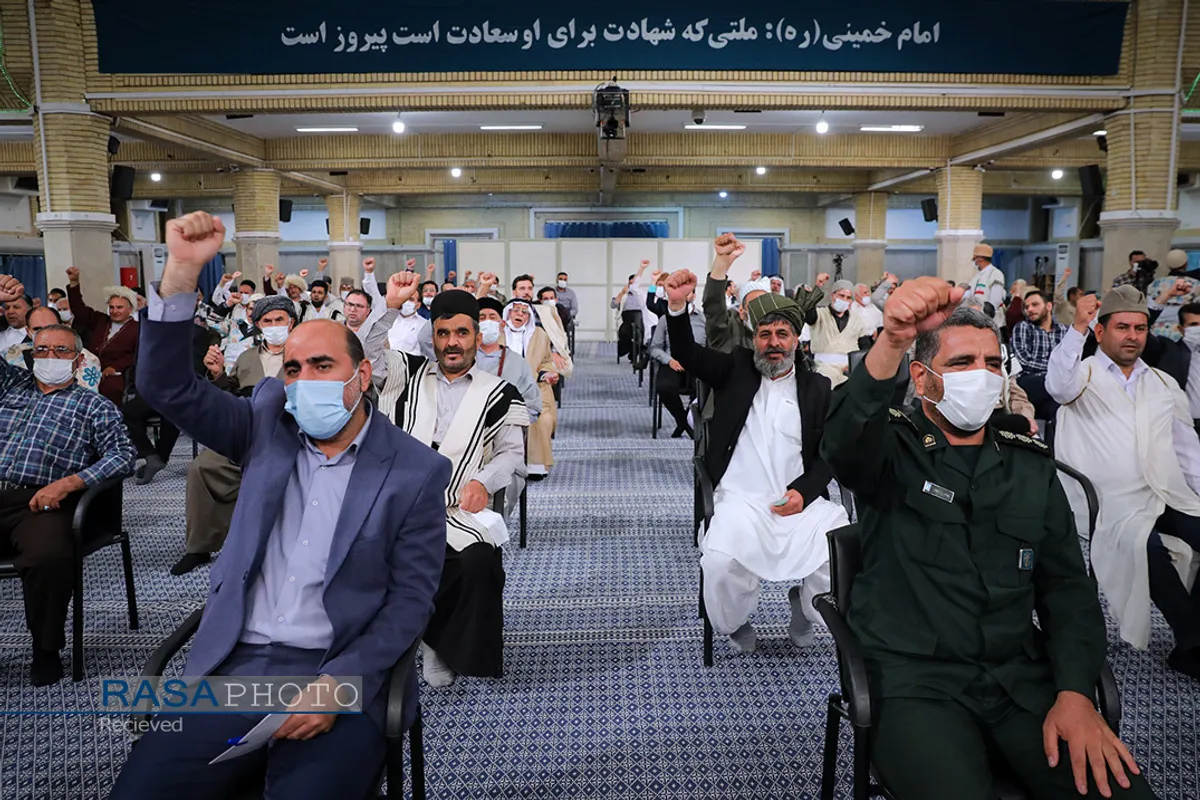 دیدار دست&zwnj;اندرکاران کنگره شهدای جامعه عشایری کشور با رهبر انقلاب