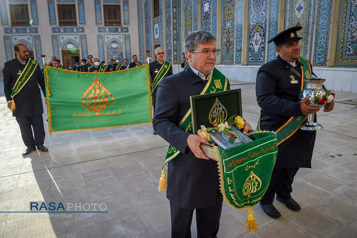 مراسم روز گرامیداشت حضرت احمد بن موسی الکاظم (ع) در شیراز&lrm;