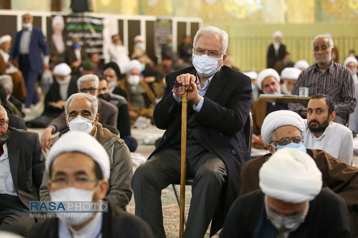 مراسم چهلمین روز ارتحال مرجع بصیر حضرت آیت الله صافی گلپایگانی