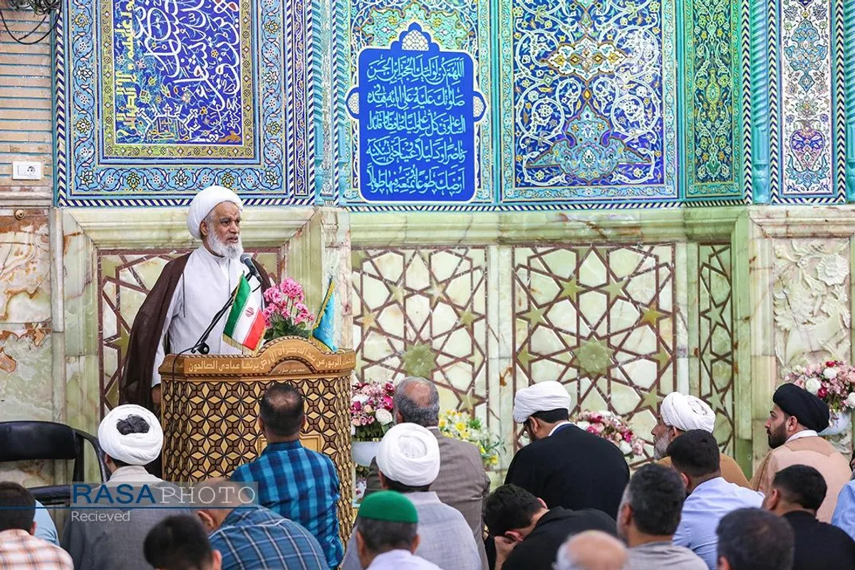 اقامه نماز عید سعید قربان در مسجد مقدس جمکران