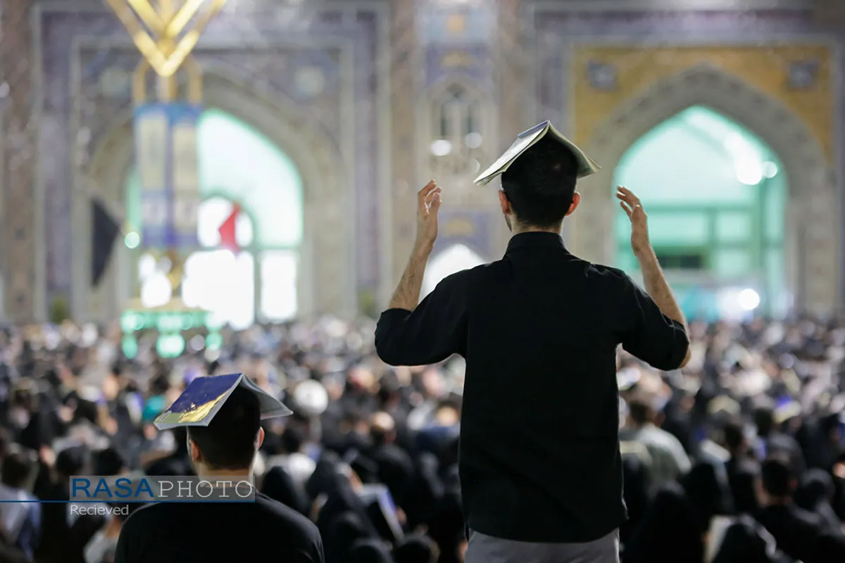 مراسم احیا شب بیست و سوم ماه مبارک رمضان در حرم مطهر رضوی