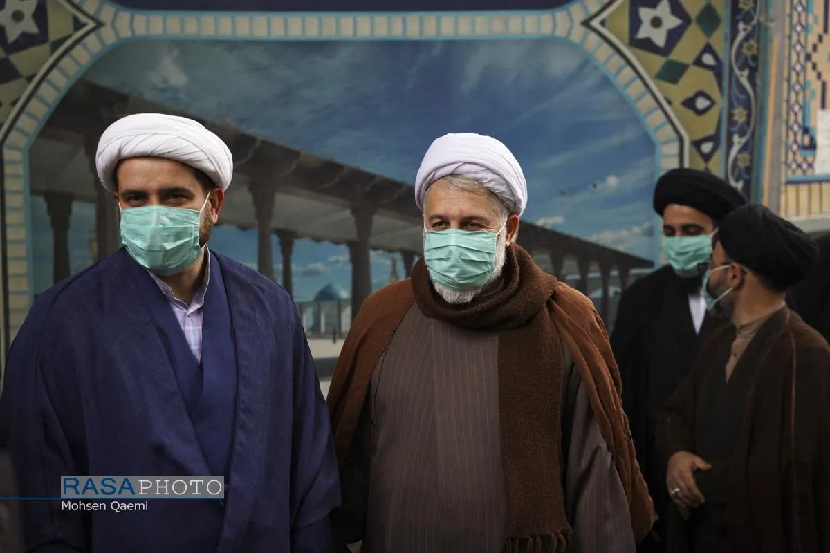 بازدید جمعی از اعضای خبرگزاری رسا و فضلاء استان مازندران از فعالیت&zwnj;های آستان قدس رضوی