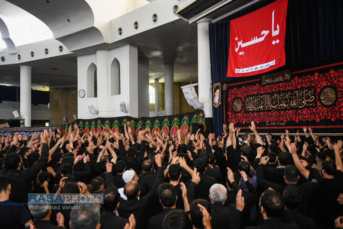 عزاداری روز هفتم محرم ۱۴۴۴ در هیئت کف العباس (ع) قم
