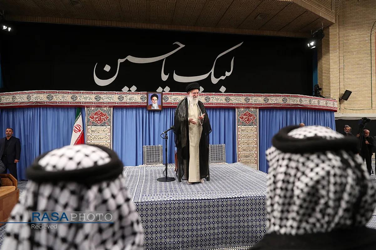 دیدار جمعی از موکب&zwnj;داران عراقی با مقام معظم رهبری