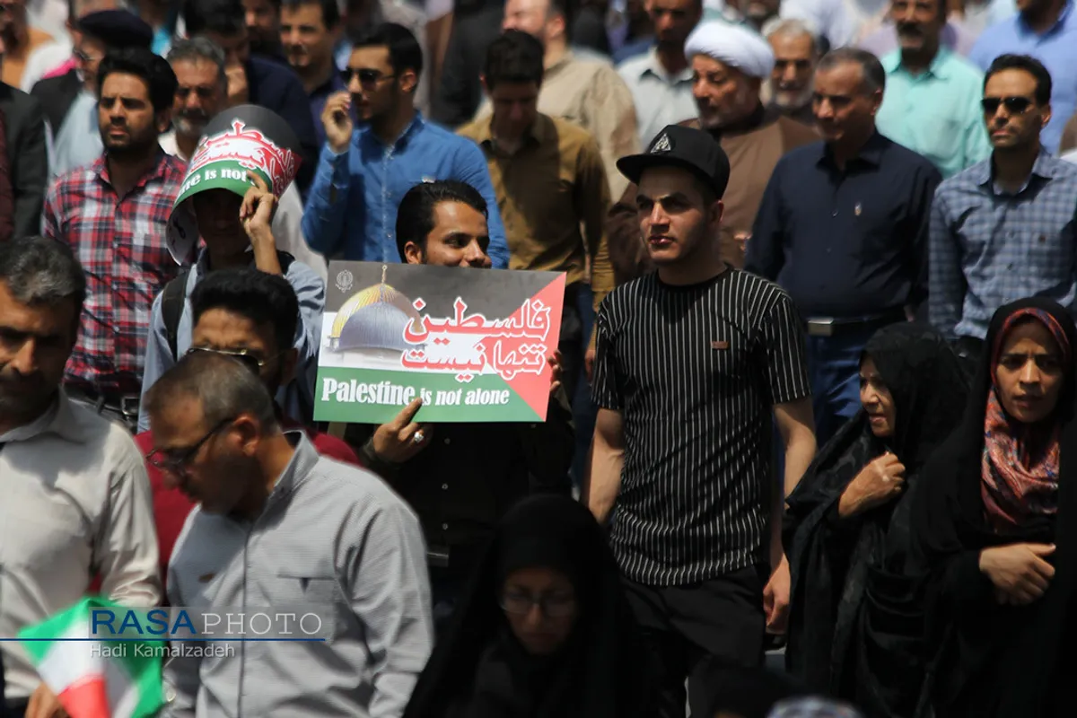 به سوی قدس | راهپیمایی روز جهانی قدس در بیرجند