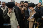 تشییع پیکر پاک شهید حجت&zwnj;الاسلام حجت اعتبار در قم