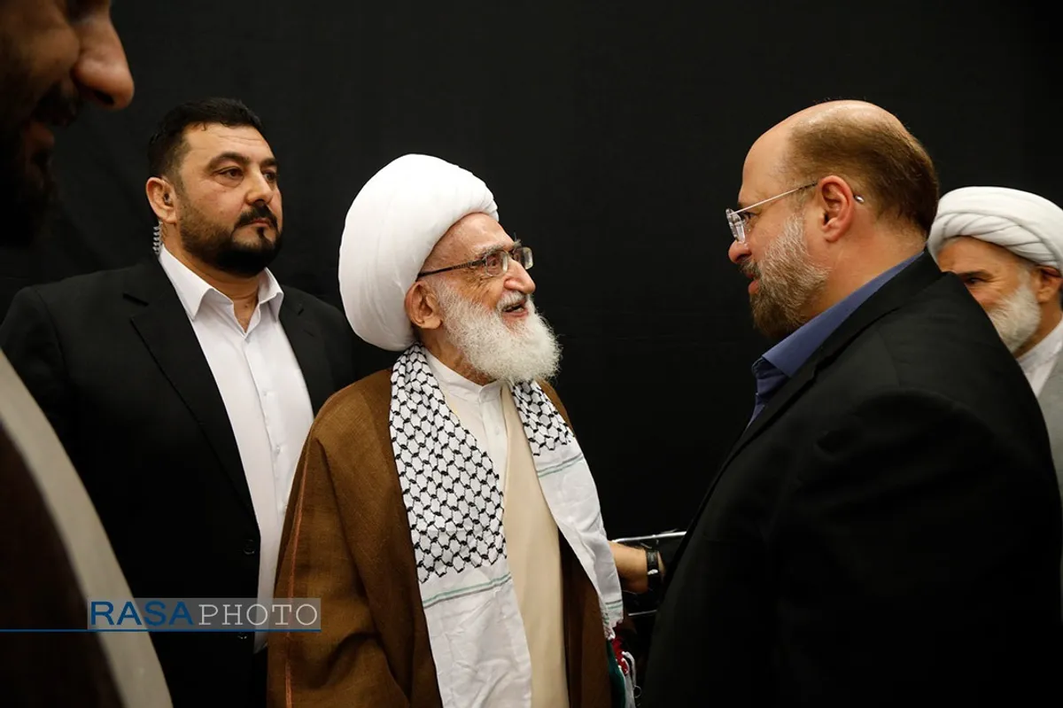 بزرگداشت شهدای غزه و اعلام حمایت از ملت فلسطین در دفتر حضرت آیت&zwnj;الله نوری همدانی