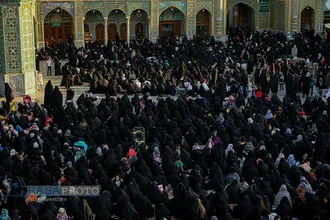 مراسم پرفیض دعای عرفه در حرم کریمه اهلبیت (سلام&zwnj;الله&zwnj;علیها)
