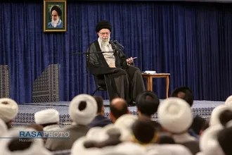 دیدار جمعی از مبلغان و طلاب حوزه&zwnj;های علمیه سراسر کشور