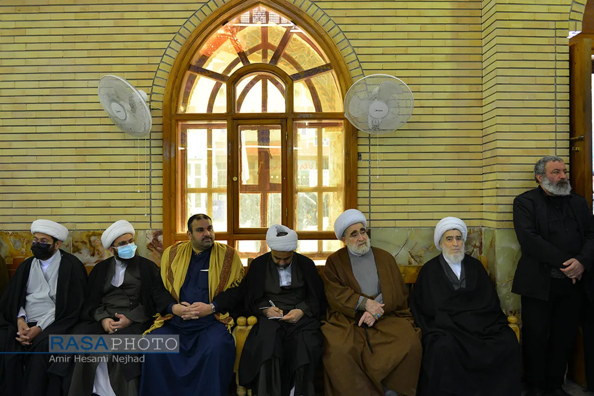 تشییع پیکر حضرت آیت الله صافی گلپایگانی در نجف