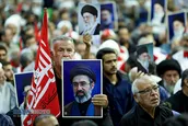 گزارش میدانی | قم در سوگ قائد شهید؛ آیین چهلم در حرم بانوی کرامت