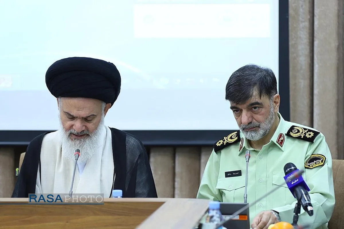 دیدار سردار رادان با اعضای جامعه مدرسین