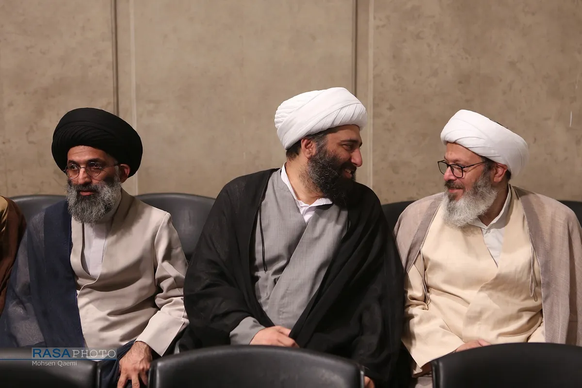 دیدار جمعی از مبلغان و طلاب حوزه&zwnj;های علمیه سراسر کشور