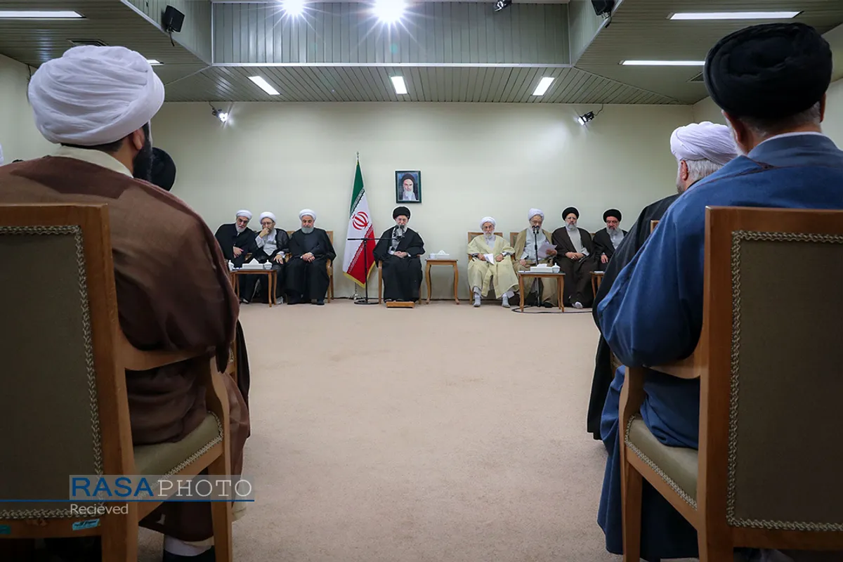 دیدار اعضای مجلس خبرگان رهبری با رهبر معظم انقلاب